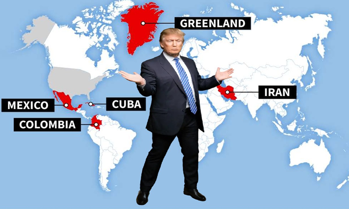 এবার ট্রাম্পের থাবার মুখে যে পাঁচ দেশ